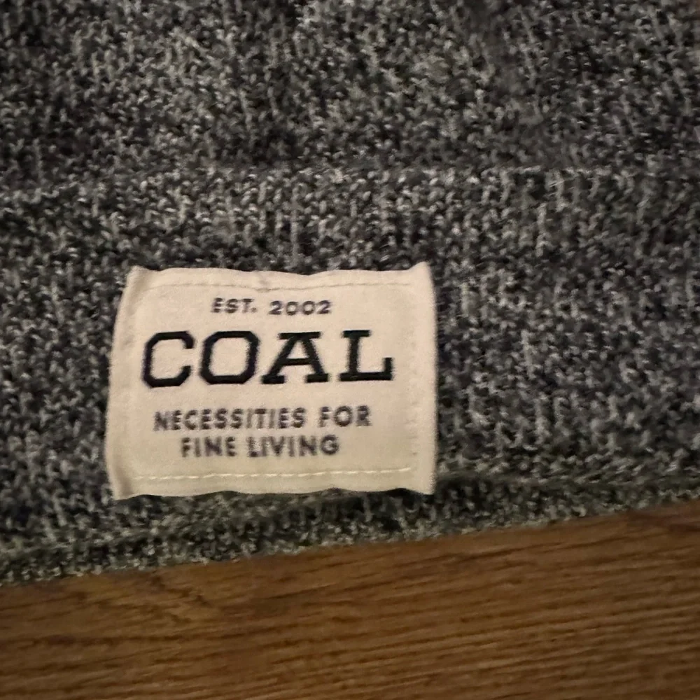 Coal Gray Knit Beanie
